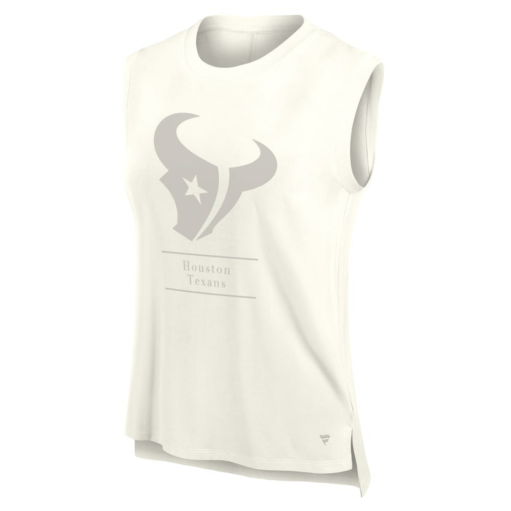 Fanatics Houston Texans Women's Studio Embrace Tank Top Cream