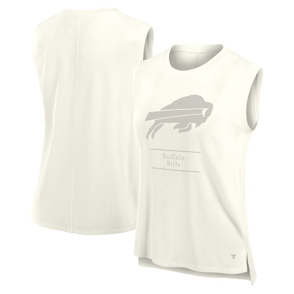Fanatics Buffalo Bills Women's Studio Embrace Tank Top Cream