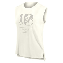Fanatics Cincinnati Bengals Women's Studio Embrace Tank Top Cream