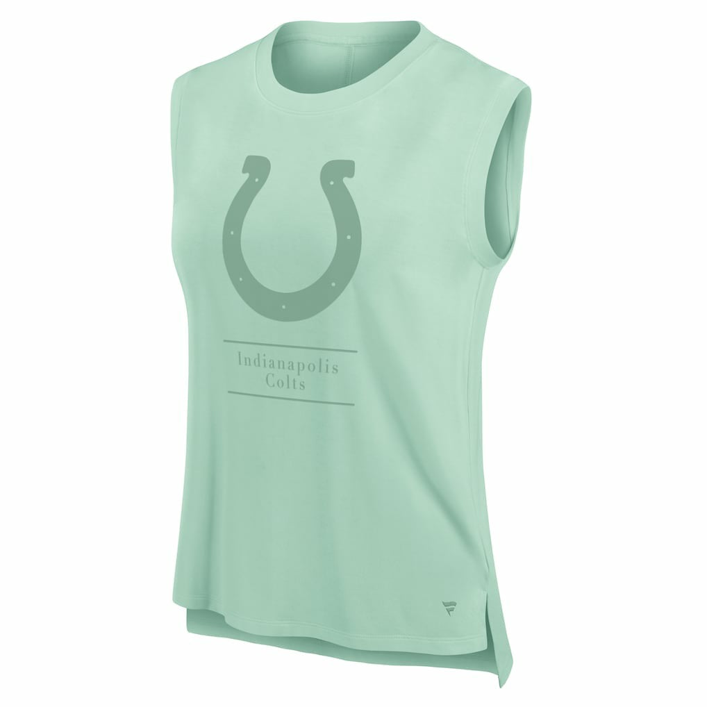 Fanatics Indianapolis Colts Women's Studio Embrace Tank Top Mint