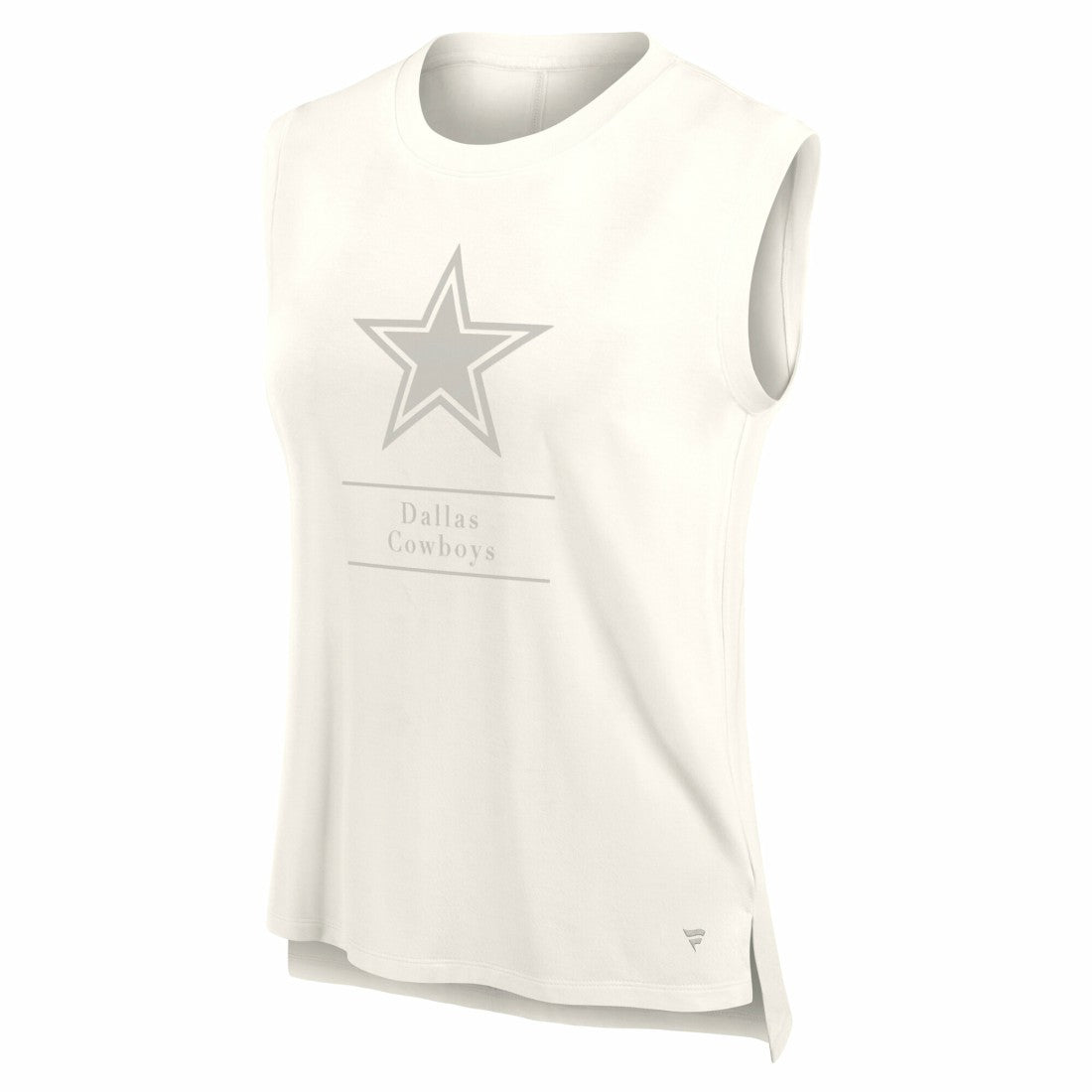 Fanatics Dallas Cowboys Women's Studio Embrace Tank Top Cream