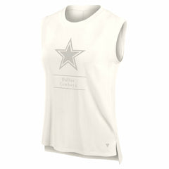 Fanatics Dallas Cowboys Women's Studio Embrace Tank Top Cream