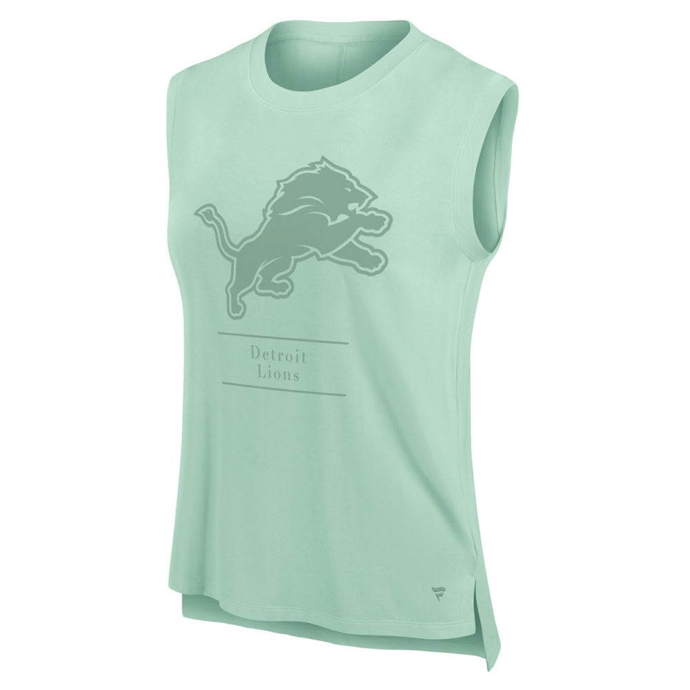 Fanatics Detroit Lions Women's Studio Embrace Tank Top Mint