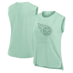 Fanatics Tennessee Titans Women's Studio Embrace Tank Top Mint