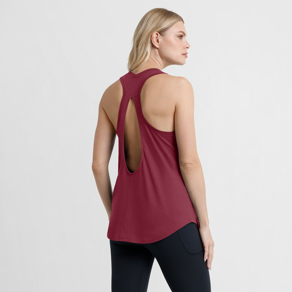 Fanatics Washington Commanders Women's Iron Fan Tank Top Burgundy