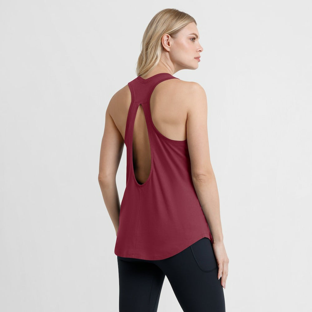 Fanatics Washington Commanders Women's Iron Fan Tank Top Burgundy