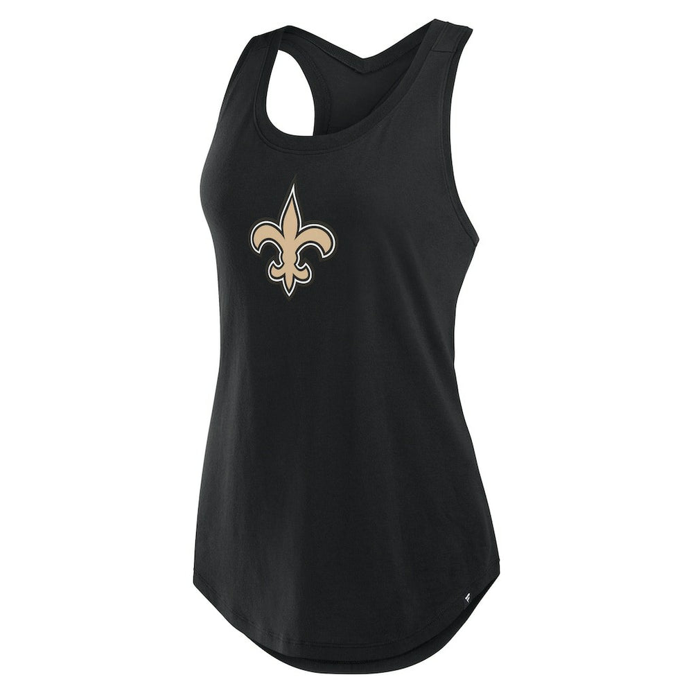Fanatics New Orleans Saints Women's Iron Fan Tank Top Black