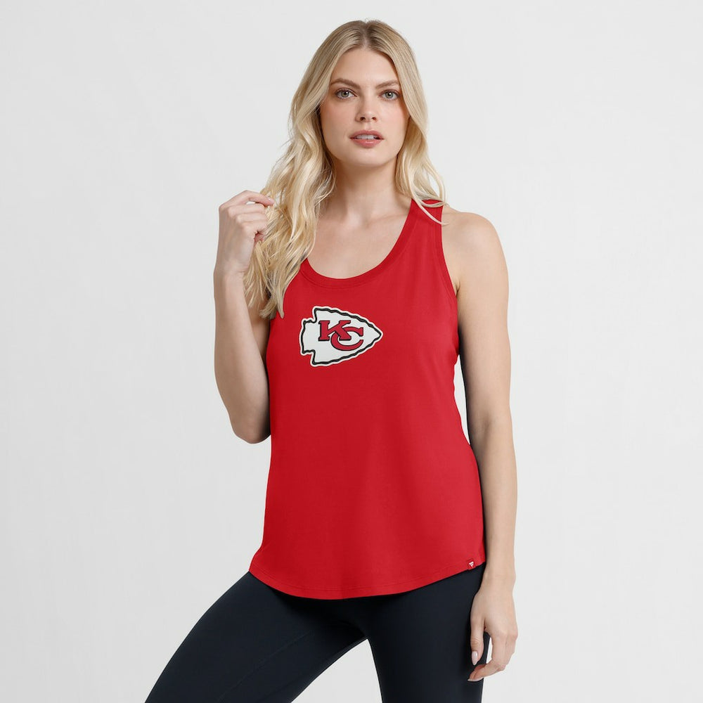 Fanatics Kansas City Chiefs Women's Iron Fan Tank Top Red