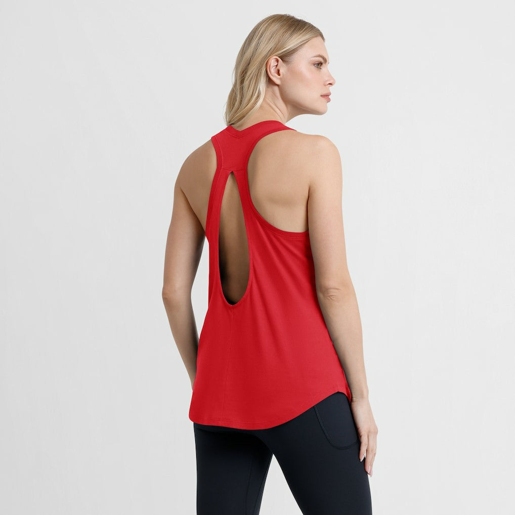 Fanatics Kansas City Chiefs Women's Iron Fan Tank Top Red