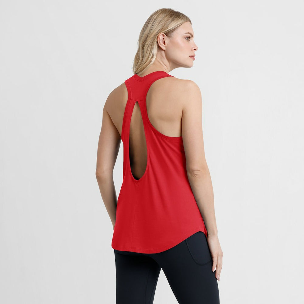 Fanatics Kansas City Chiefs Women's Iron Fan Tank Top Red