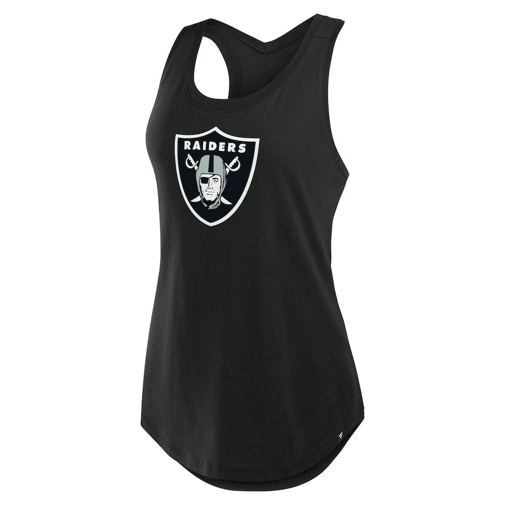 Fanatics Las Vegas Raiders Women's Iron Fan Tank Top Black