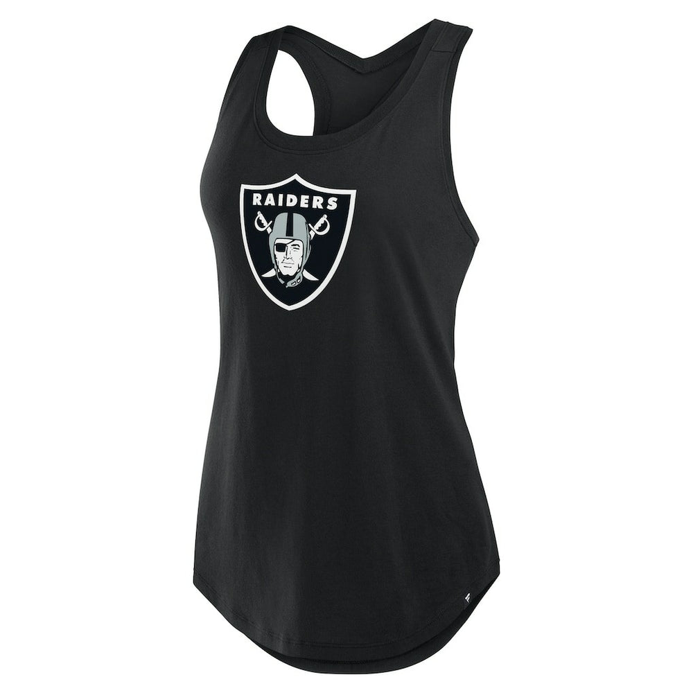 Fanatics Las Vegas Raiders Women's Iron Fan Tank Top Black