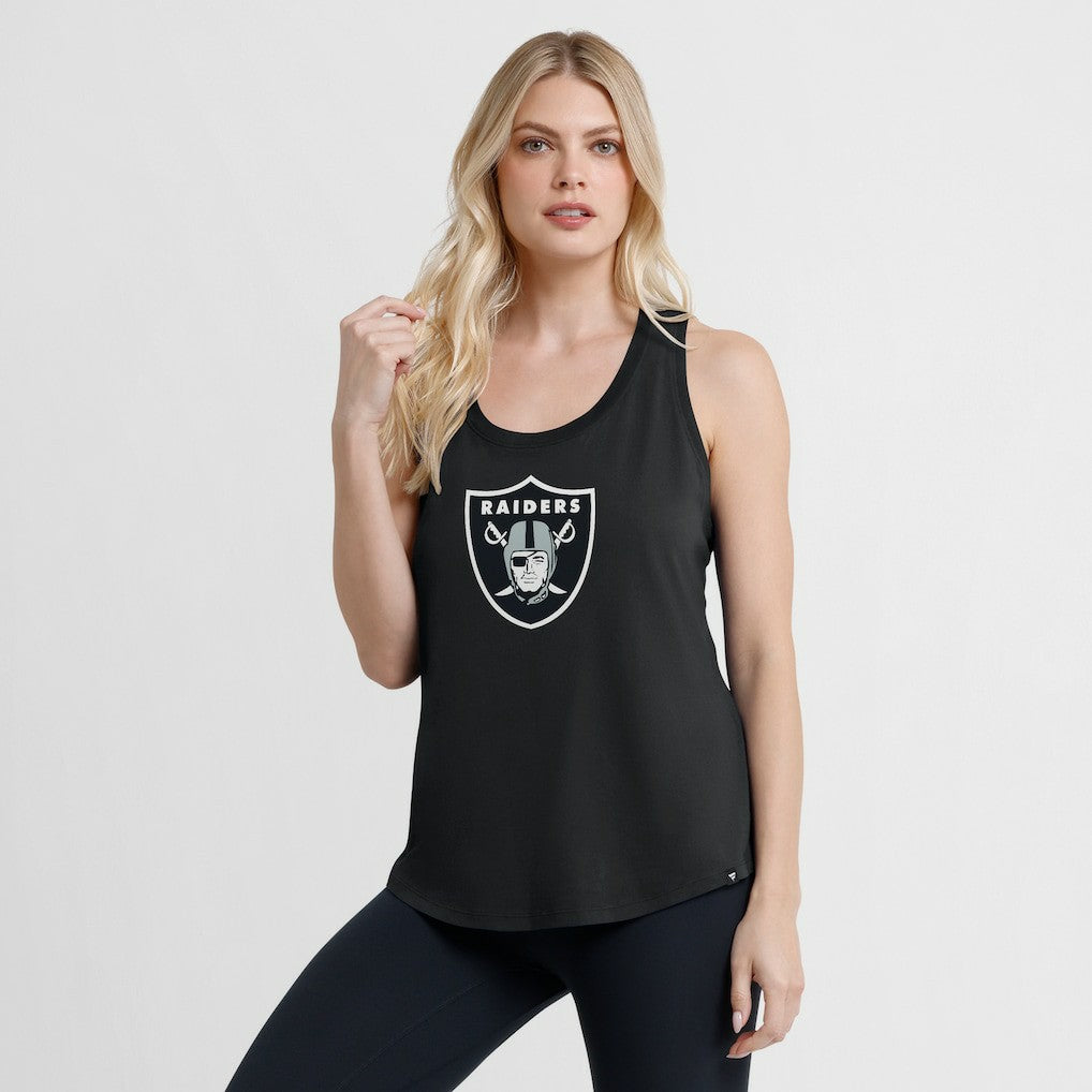 Fanatics Las Vegas Raiders Women's Iron Fan Tank Top Black