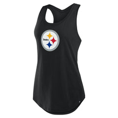 Fanatics Pittsburgh Steelers Women's Iron Fan Tank Top Black