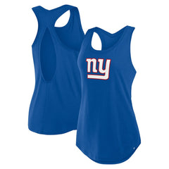 Fanatics New York Giants Women's Iron Fan Tank Top Royal