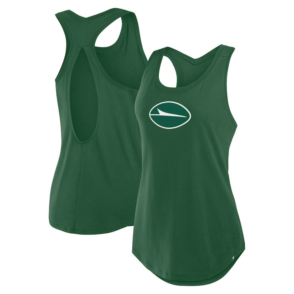 Fanatics New York Jets Women's Iron Fan Tank Top Green