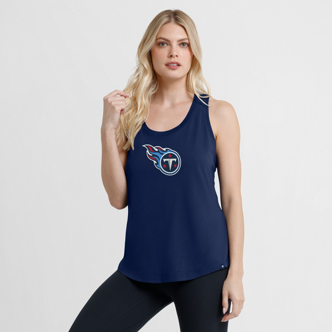 Fanatics Tennessee Titans Women's Iron Fan Tank Top Navy