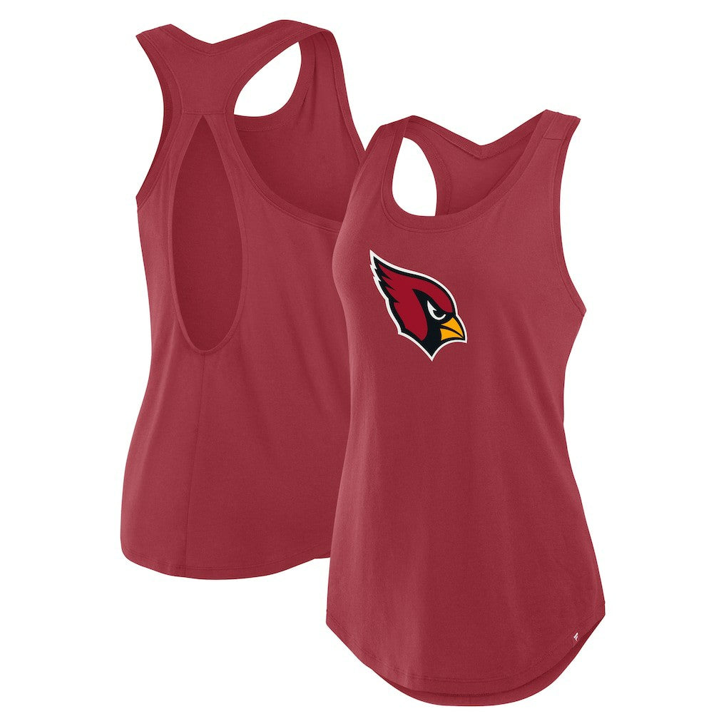 Fanatics Arizona Cardinals Women's Iron Fan Tank Top Cardinal