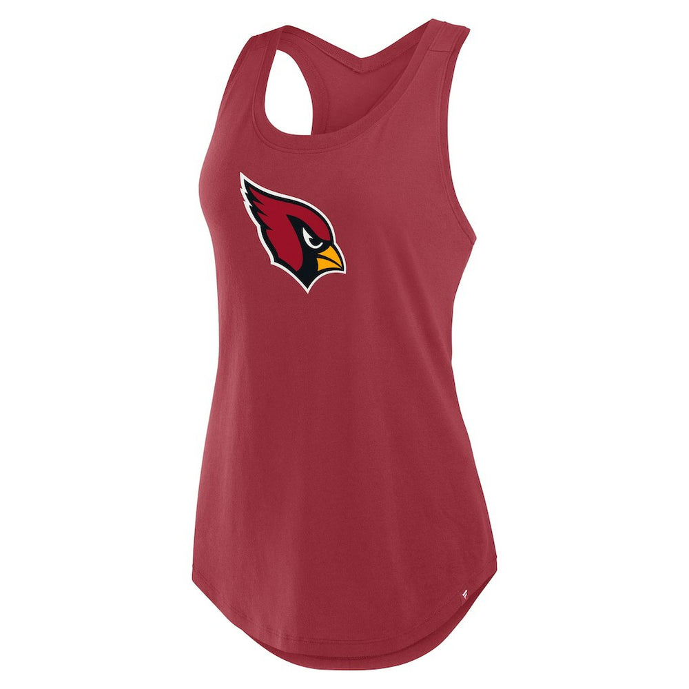 Fanatics Arizona Cardinals Women's Iron Fan Tank Top Cardinal