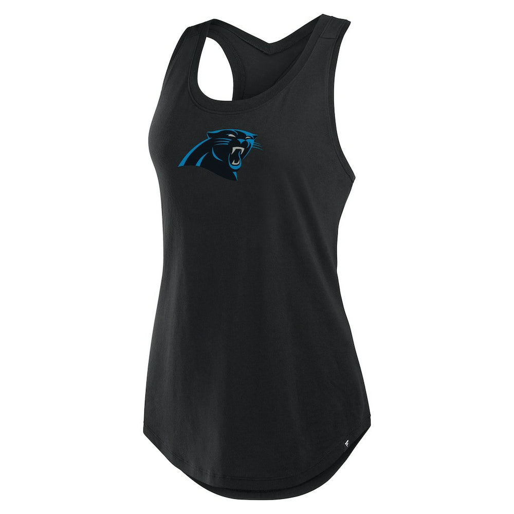 Fanatics Carolina Panthers Women's Iron Fan Tank Top Black
