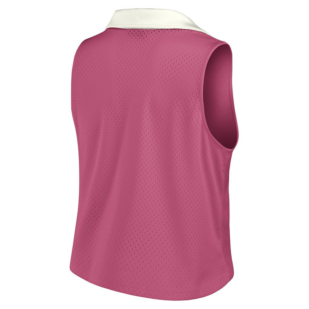 Fanatics Kansas City Chiefs Women's Studio Wellness V-Neck Tank Top Pink