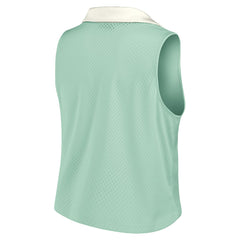 Fanatics Detroit Lions Women's Studio Wellness V-Neck Tank Top Mint