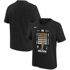 Boston Celtics Youth 2024 NBA Finals Champions Expressive T-Shirt Black | Nike online