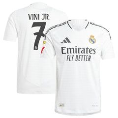 Vini Jr. Real Madrid 2024/25 Home Player Jersey White - Adidas outlet