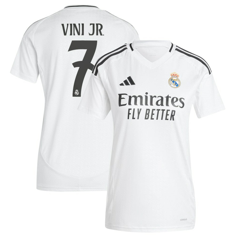 Vini Jr. Real Madrid Women's 2024/25 Home Replica Player Jersey White - Adidas outlet