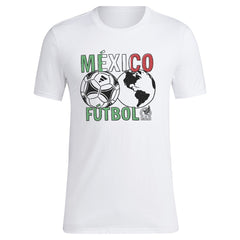Mexico National Team Around The World T-Shirt White - Adidas outlet