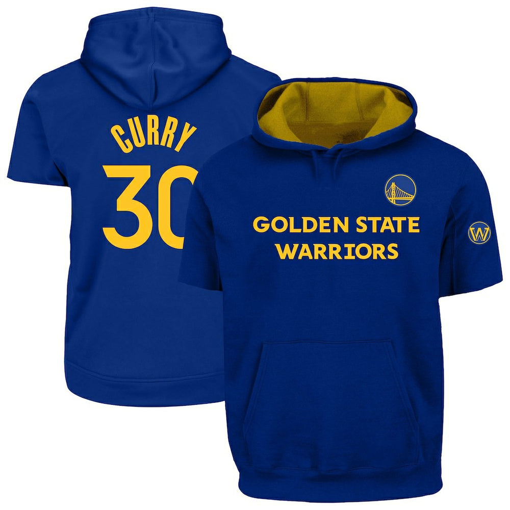 Stephen Curry Golden State Warriors Big & Tall Short Sleeve Hoodie for sale Royal | Fanatics US