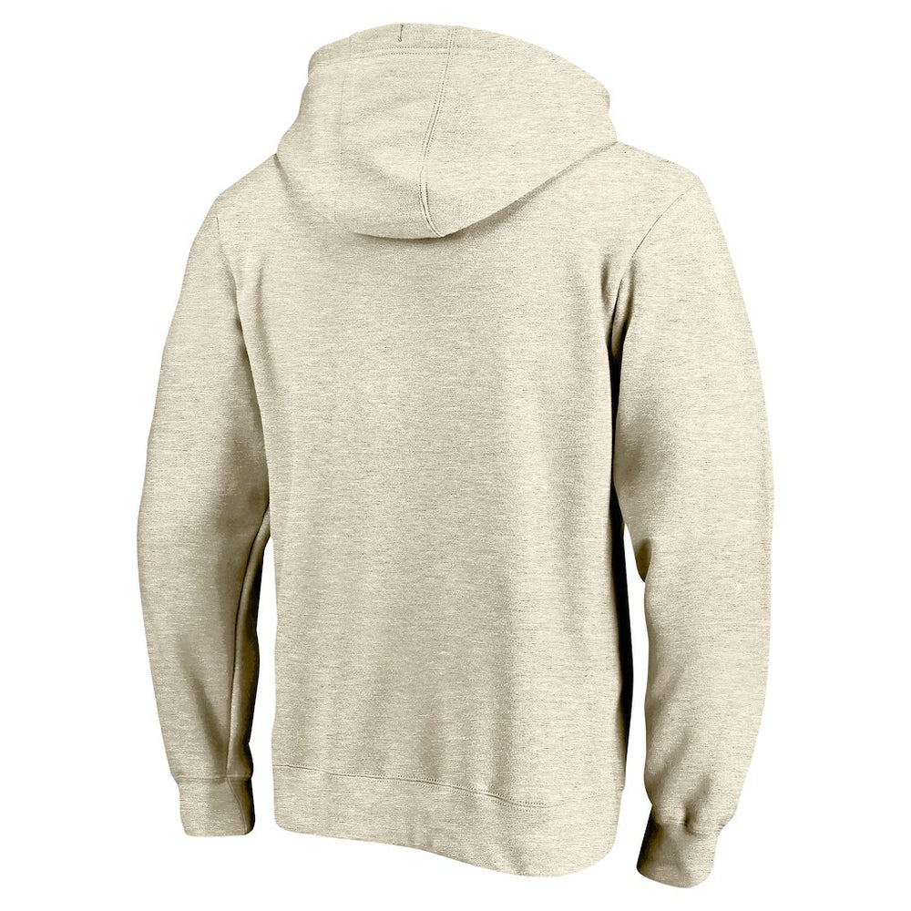 Jayson Tatum Boston Celtics Profile Big & Tall Player Double Face Tri-Blend Pullover Hoodie Cream