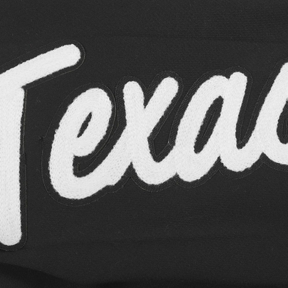 Texas Rangers Pro Standard Paint The City Dropped Shoulder Pullover Sweatshirt - Black - MLB Online