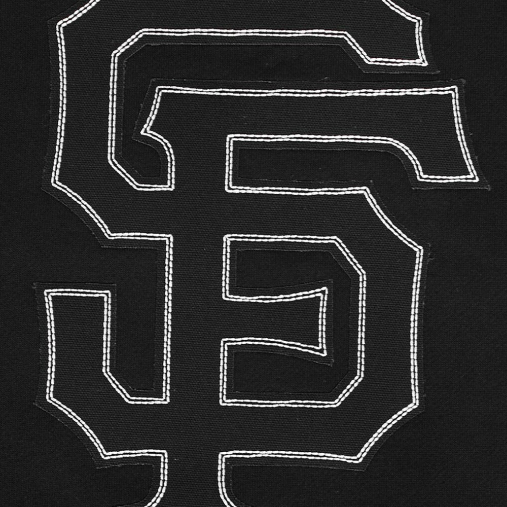 San Francisco Giants Pro Standard Paint The City Dropped Shoulder Pullover Sweatshirt - Black - MLB Sale