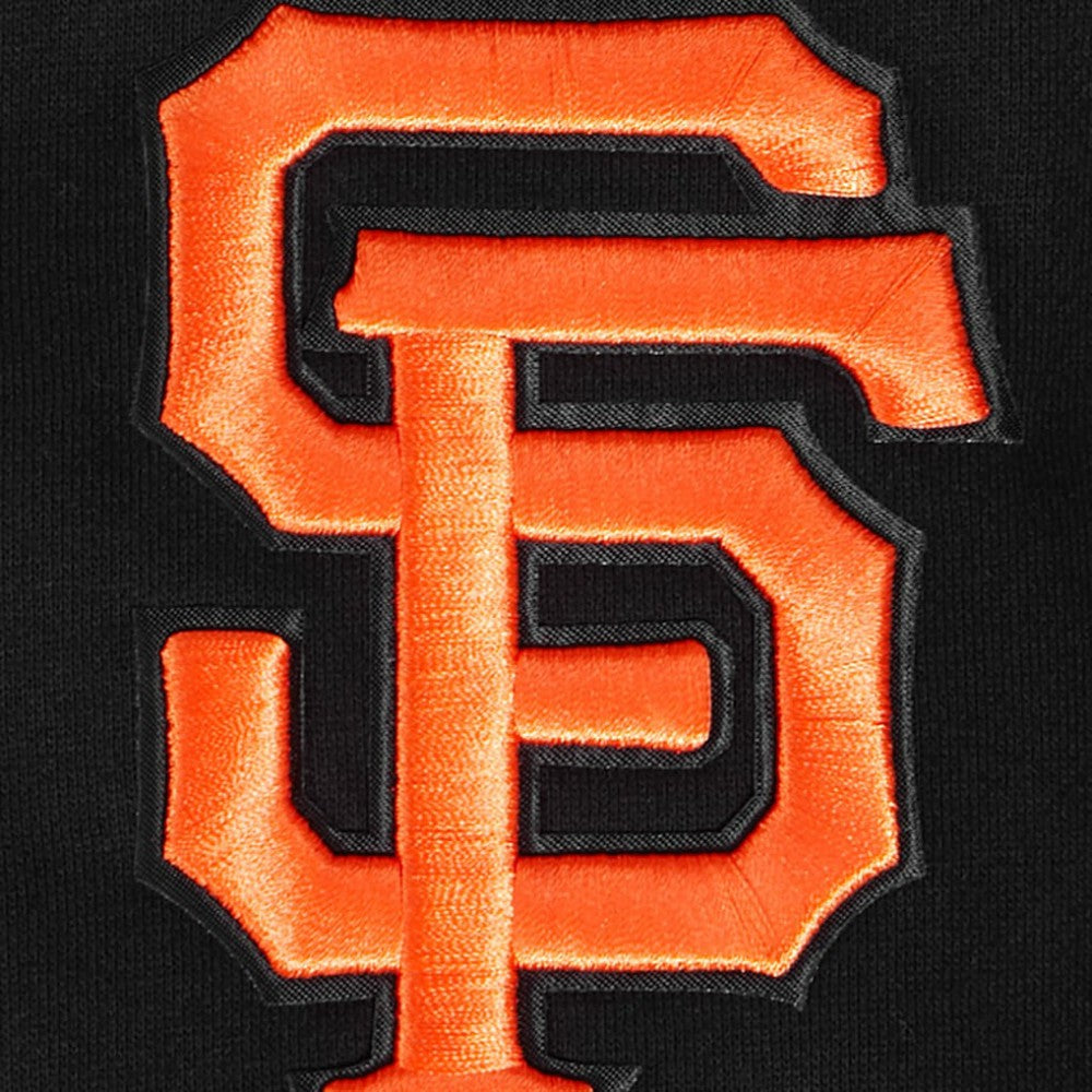 San Francisco Giants Pro Standard Paint The City Dropped Shoulder Pullover Sweatshirt - Black - MLB Sale