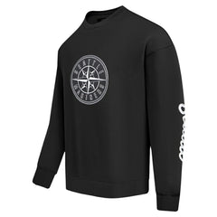 Seattle Mariners Pro Standard Paint The City Dropped Shoulder Pullover Sweatshirt - Black - MLB on Sale