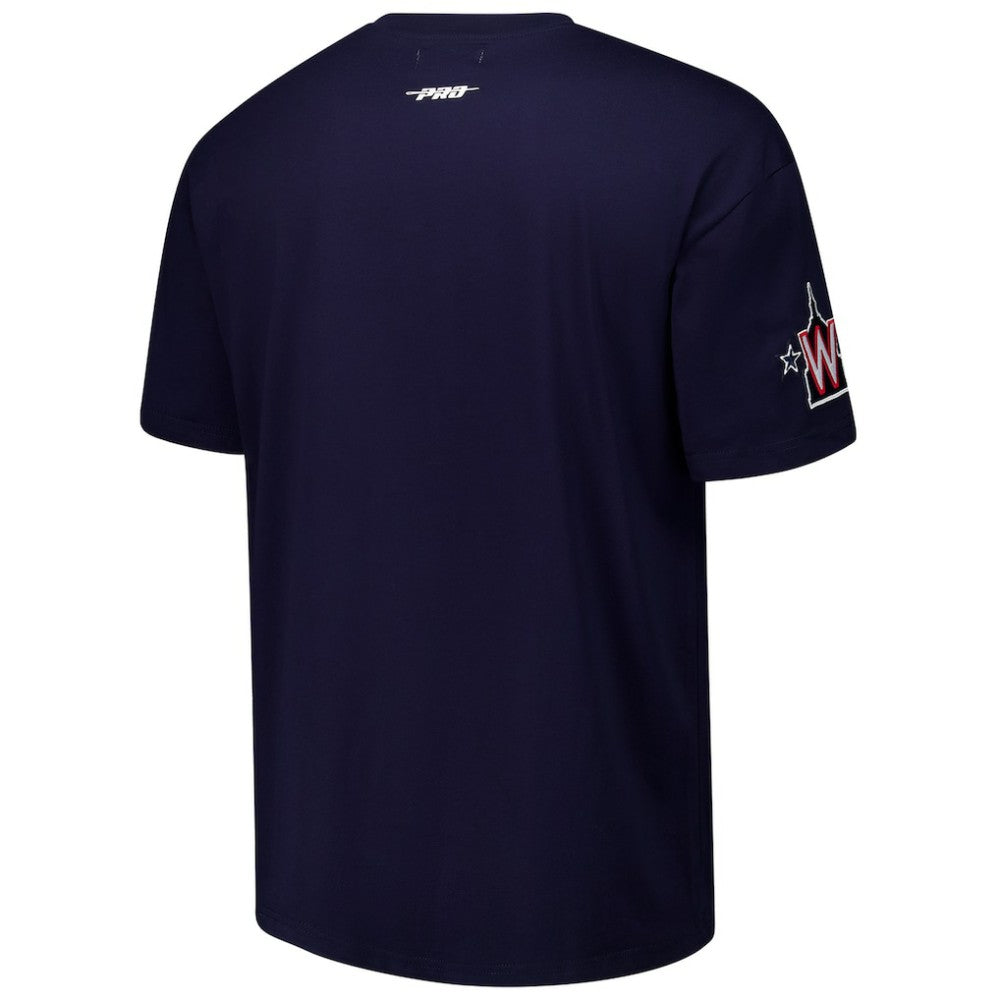 Washington Nationals Pro Standard Turn It Up Dropped Shoulder T-Shirt - Navy - MLB Online