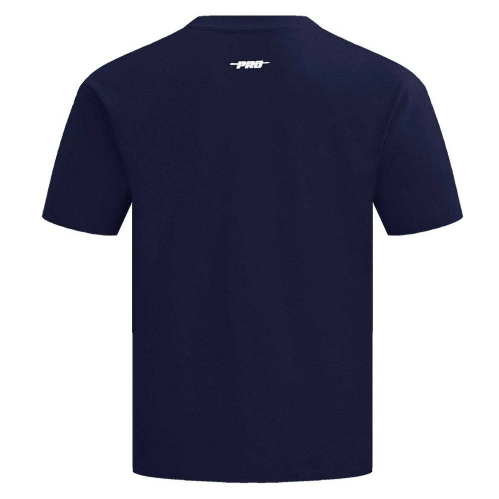 Tampa Bay Rays Pro Standard Turn It Up Dropped Shoulder T-Shirt - Navy - MLB on Sale