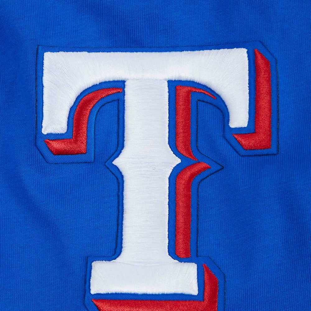 Texas Rangers Pro Standard Turn It Up Dropped Shoulder T-Shirt - Royal - MLB on Sale