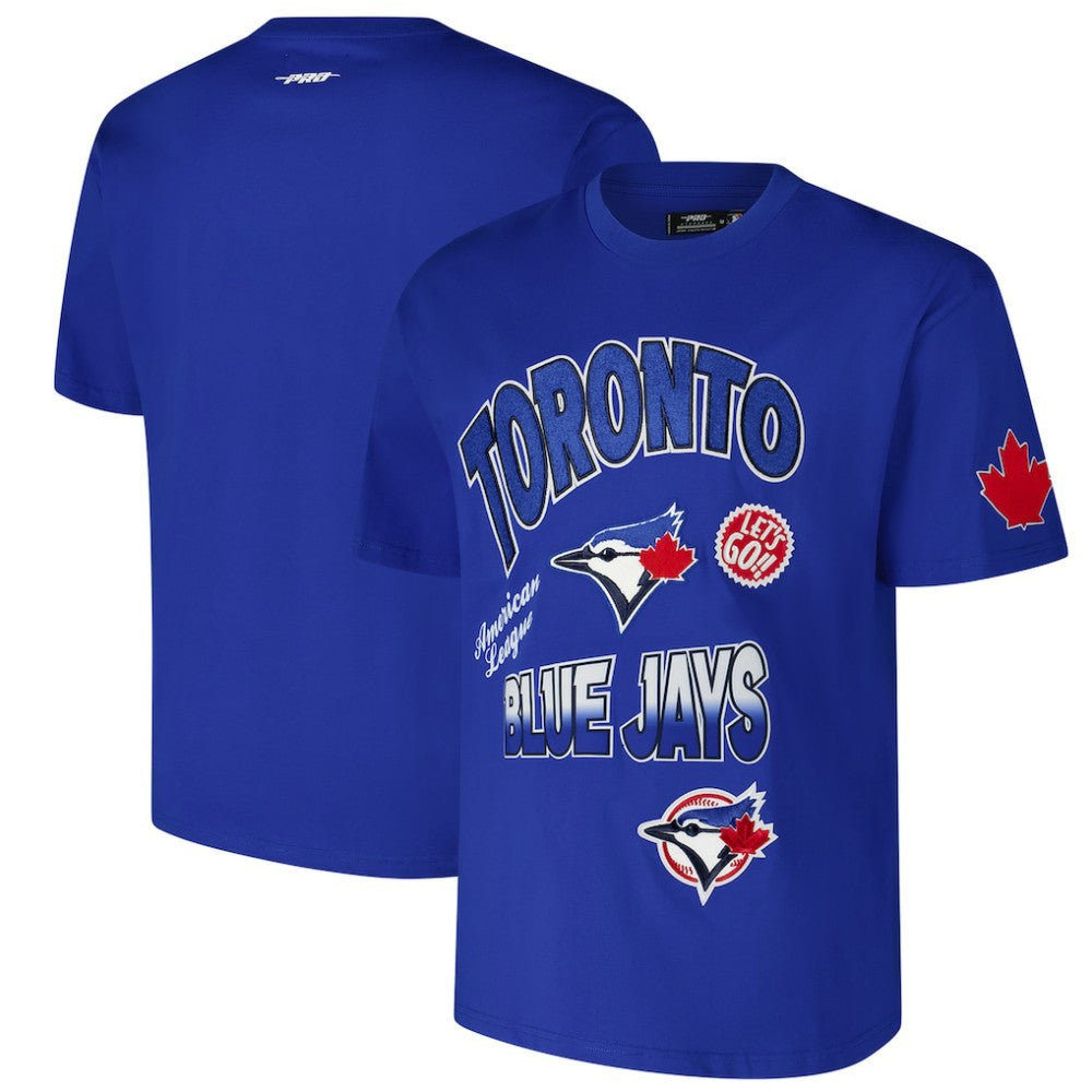 Toronto Blue Jays Pro Standard Turn It Up Dropped Shoulder T-Shirt - Royal - MLB Sale