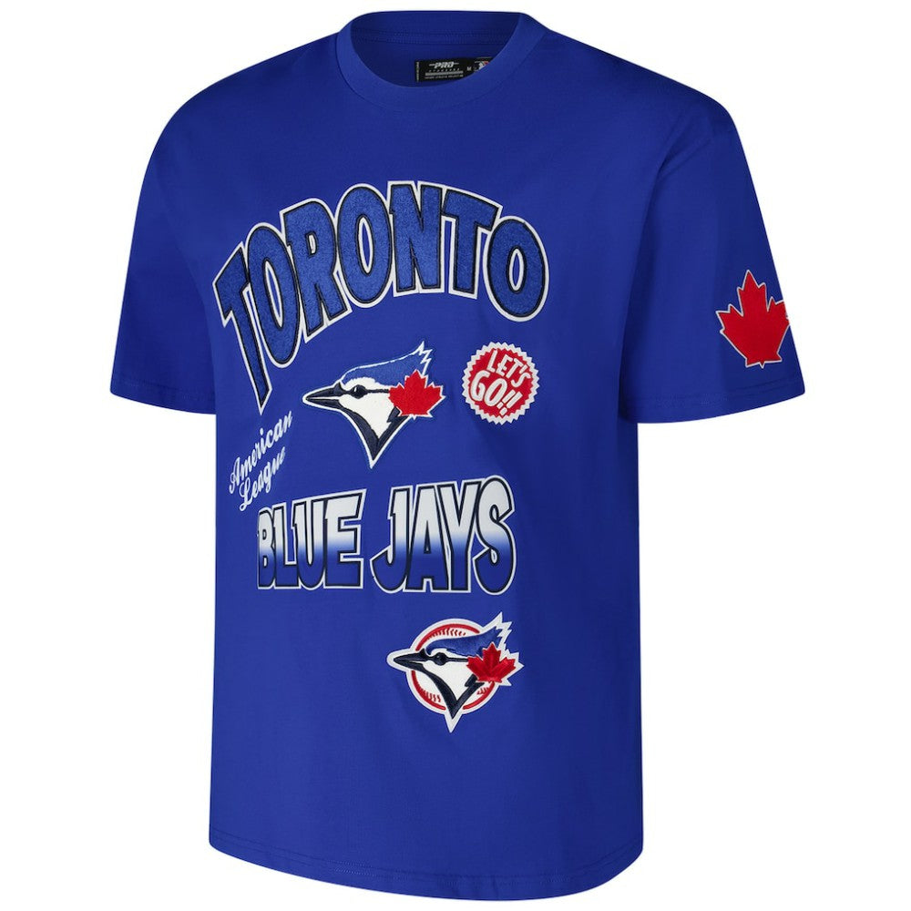 Toronto Blue Jays Pro Standard Turn It Up Dropped Shoulder T-Shirt - Royal - MLB Sale