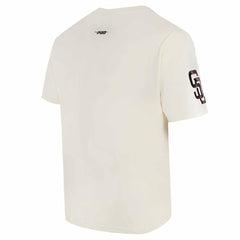 San Diego Padres Pro Standard Turn It Up Dropped Shoulder T-Shirt - Cream - MLB on Sale