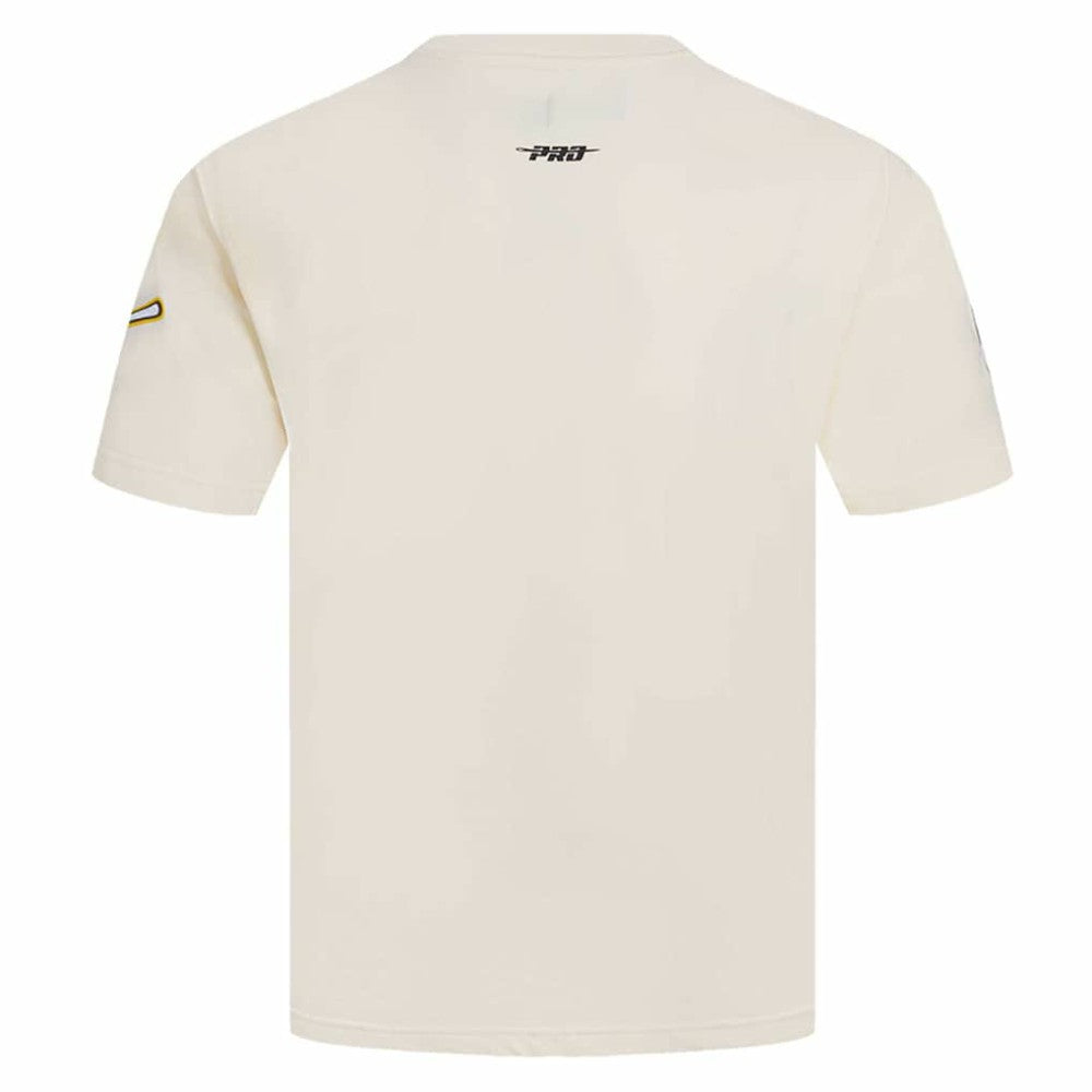 San Diego Padres Pro Standard Turn It Up Dropped Shoulder T-Shirt - Cream - MLB on Sale