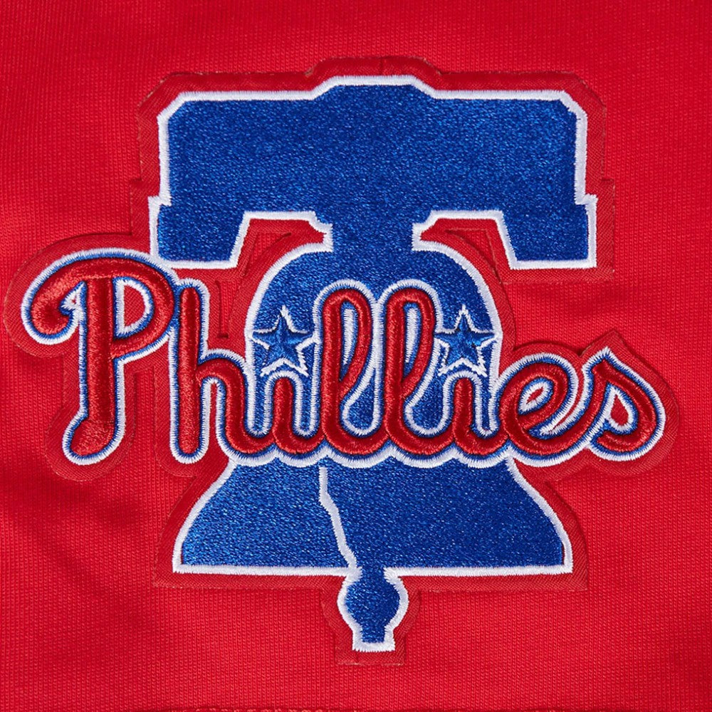 Philadelphia Phillies Pro Standard Turn It Up Dropped Shoulder T-Shirt - Red - MLB on Sale