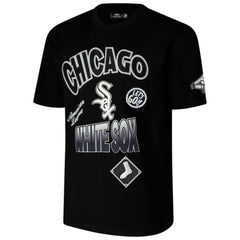 Chicago White Sox Pro Standard Turn It Up Dropped Shoulder T-Shirt - Black - MLB Discount