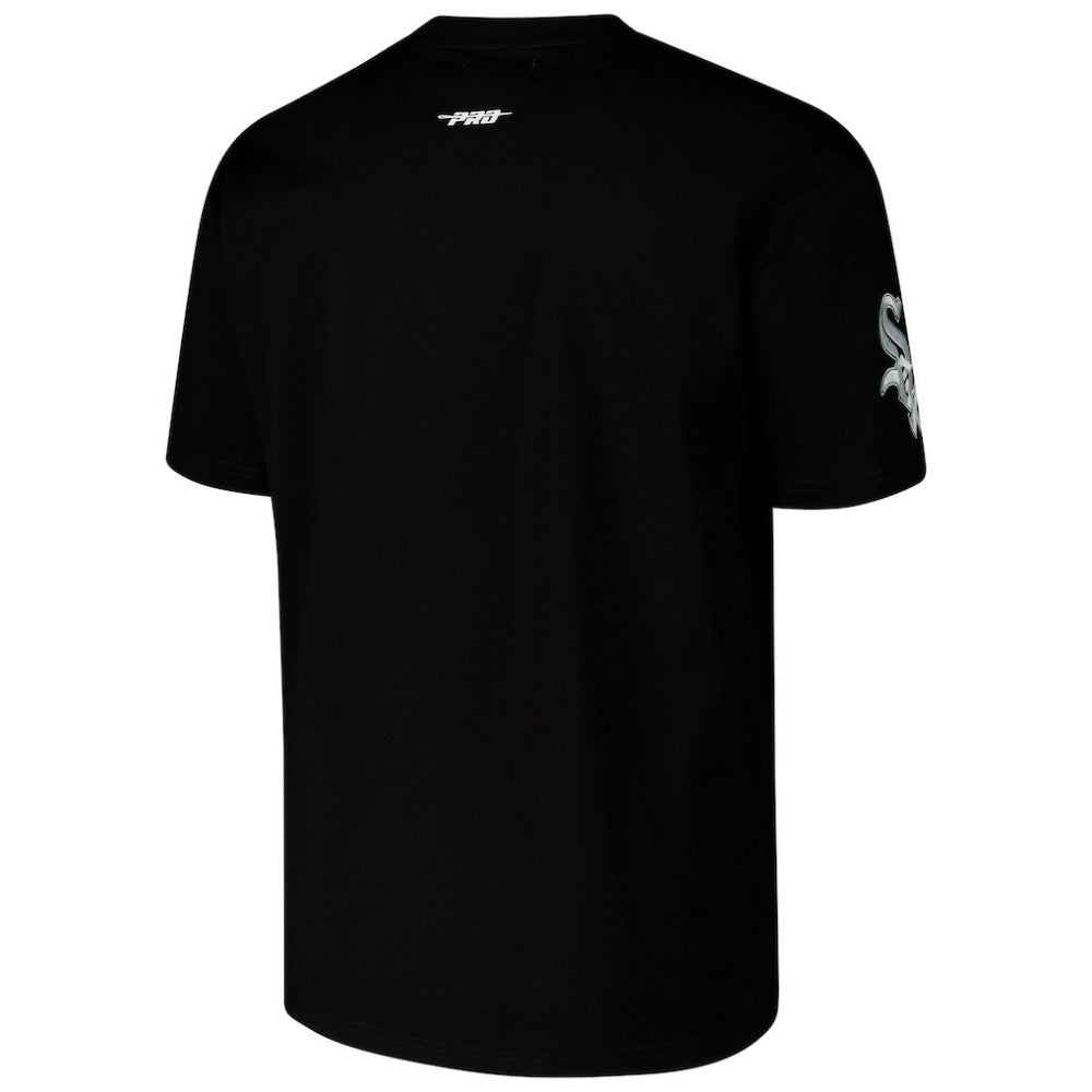 Chicago White Sox Pro Standard Turn It Up Dropped Shoulder T-Shirt - Black - MLB Discount