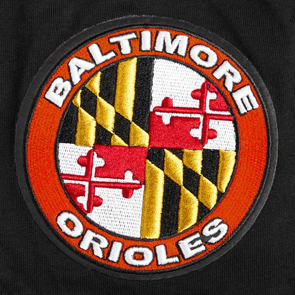 Baltimore Orioles Pro Standard Turn It Up Dropped Shoulder T-Shirt - Black - MLB on Sale