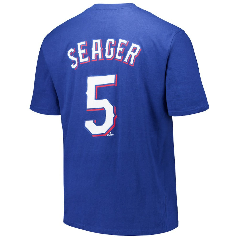Corey Seager Texas Rangers Fanatics Big & Tall Name & Number T-Shirt - Royal - Fanatics Online