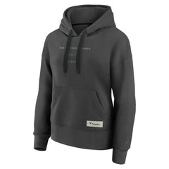 San Francisco Giants Fanatics Women's Elements Future Ground Subtle Tonal Pullover Hoodie - Charcoal - Fanatics Sale