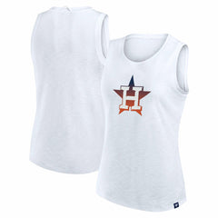 Houston Astros Fanatics Women's Activate Slub Tank Top - White - Fanatics Online